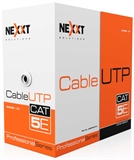 Cable en Bobina Nexxt Solutions - CAT 5E, 305m, Azul, CM