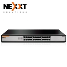Nexxt Solutions Connectivity Axis2400R - Switch, 24 Puertos, Gigabit Ethernet, 48Gbps