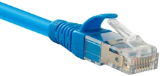 Nexxt Solutions Patch Cord - CAT 6A, RJ-45 (M), 2.1m, Blue, LSZH, S/FTP