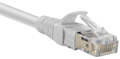 Nexxt Solutions Patch Cord - CAT 6A, RJ-45 (M), 2.1m, Gray, LSZH, S/FTP