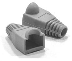 Nexxt Solutions AW103NXT01 - Connector Caps, LSHZ, RJ45, Gray, 100 Units