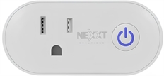Nexxt Solutions NHP-S611M - Smart Plug, 1 Outlet, 100/240VCA, WiFi 2.4GHz, 1 Unit