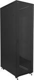 Nexxt Solutions NPC-T42U66B - Gabinete de Piso con Puerta Frontal de Vidrio, Semi-ensamblado, 42U, 600mm