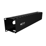 Nexxt Solutions Infrastructure - Conducto de gestión de cables para rack (horizontal) - 2U - 19"