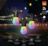 Nexxt Solutions RGBIC Smart LED String Light with Wi-Fi - NHB-O150 - informative view