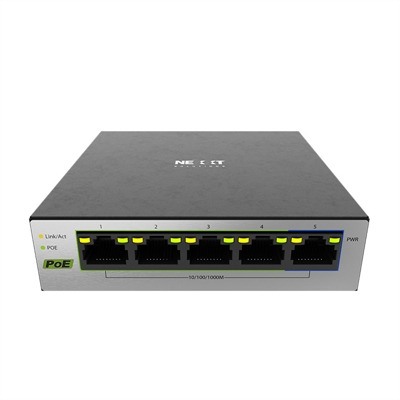 Nexxt switch Vertex501 NSWV501P 5 Ports 10Gbps front view