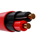 Nexxt Solutions NFC-16URR - Cable para Alarma Contra Incendios, 16AWG, 2 Conductores, FPLR, 305m, Rojo