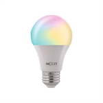 Nexxt Solutions NHB-C120 3PK - Foco LED Inteligente, Luz RGB + Blanca, 800 Lúmenes, WiFi 2.4GHz, 9W, 3 Unidades