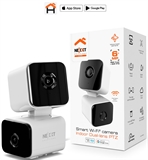 Nexxt Solutions NHC-IP30DL - Cámara IP Para Interiores, 3MP,  WiFi doble banda 2,4 GHz / 5 GHz, Motorizada