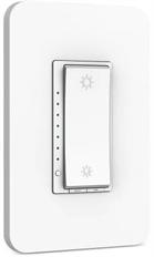 Nexxt Solutions NHE-D100  - Smart Dimmer Switch, Single Pole, WiFi 2.4GHz, Indoor Use, 1 Button, 1 Unit