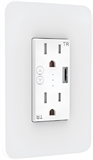 Nexxt Solutions NHE-W100 - Tomacorriente Inteligente, 2 Salidas, 1 USB, 110V/240V, WiFi 2.4GHz, Blanco Nexxt Solutions NHE-W100 - Tomacorriente Inteligente, 2 Salidas, 1 USB, 110V/240V, WiFi 2.4GHz, Blanco