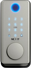Nexxt Solutions NHS-D150 ST - Smart Lock, Fingerprint Reader, RFID Card, PIN, Key, App, Silver