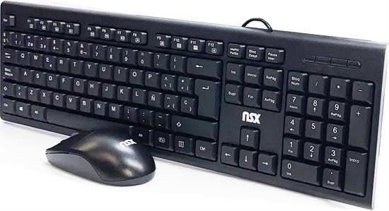 NSX Office - PC AMD Ryzen 5 4600G 4 2GHz 16GB RAM 512GB SSD Sin Sistema Operativo - Teclado - Mouse - Vista Lateral