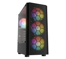 NSX PGR5VNS1W-28 - Gaming Desktop, AMD Ryzen 5 5600X, 3.7GHz, RTX 5050, 16GB RAM, 1TB SSD, Windows 11 Pro