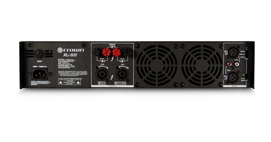 NXLI800-34-EU Amplificador de Potencia Profesional de 2 Canales-Vista Posterior