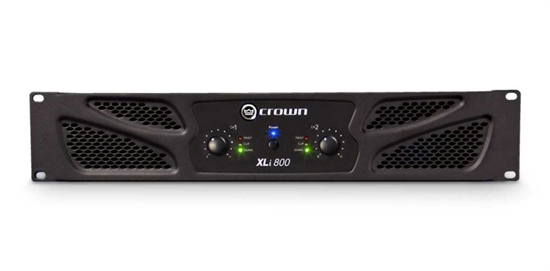 NXLI800-34-EU Amplificador de Potencia Profesional de 2 Canales-Vista Frontal