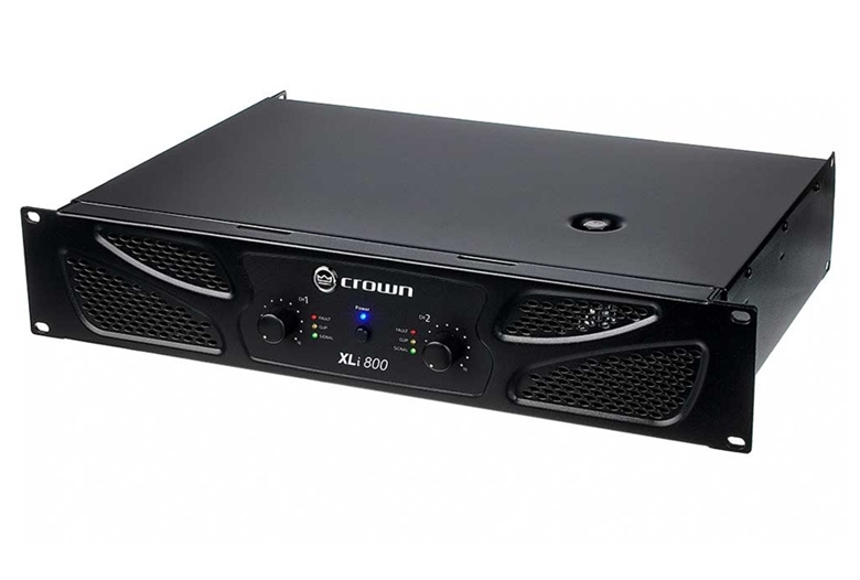 NXLI800-34-EU Amplificador de Potencia Profesional de 2 Canales-Vista Lateral