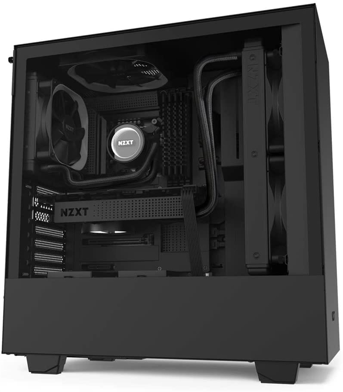 NZXT H510 Black Components View
