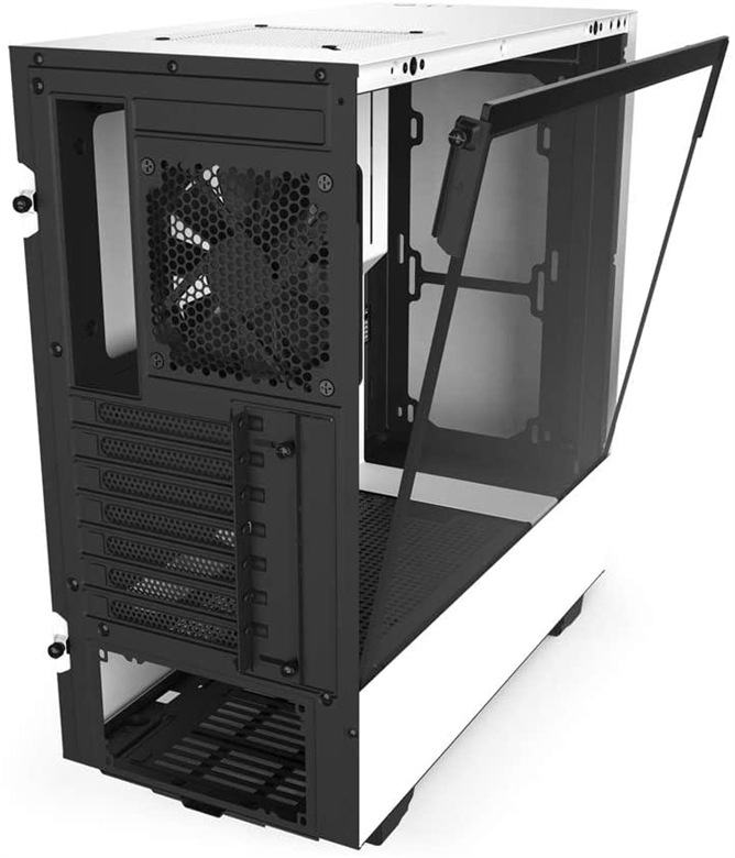 NZXT H510 White Glass View
