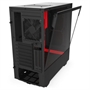 NZXT H510i Black Red Glass View