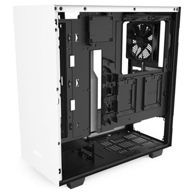 NZXT H510i White Backside View