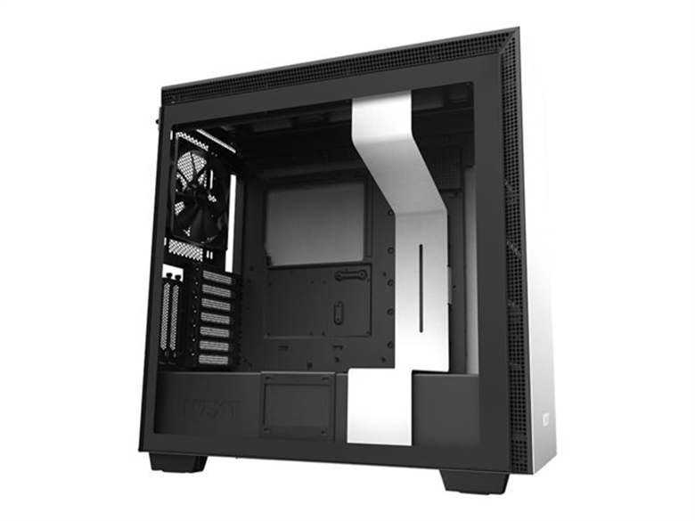 NZXT H710B-W1 Lateral With Glass