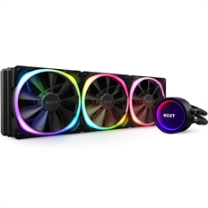 NZXT Kraken X73 RGB - Sistema de Enfriamiento Líquido para CPU, Ventilador de 120 x 25mm, 300RPM, 22-33dBA, RGB
