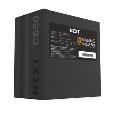 NZXT Power Supply Gold 650 Right Side View