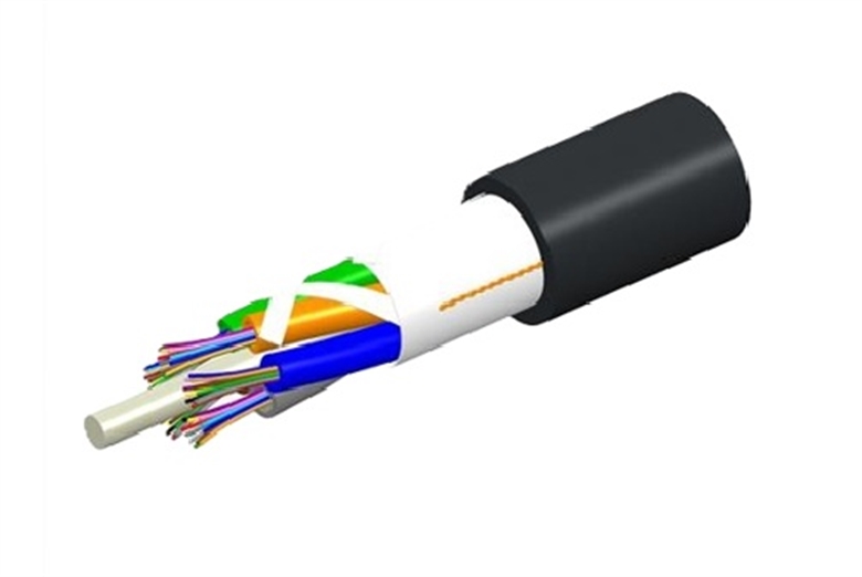 Cable-Fibra-Optica-Multimodo-OM4-12-Hilos-Negro-Exterior