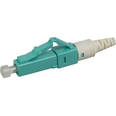 Ortronics OR-205KNT9GA-50T - LC/PC Fiber Optic Connector, OM3/OM4 Multimode, 50/125 µm, Reusable, Aqua