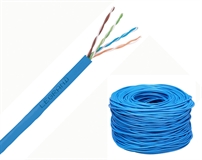 Ortronics Category 6 U/UTP Cable - 305m, Blue, CM, 23 AWG, Solid Copper