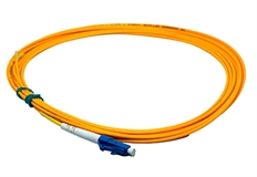 Legrand Quiktron  - Cable Pigtail de Fibra Óptica Monomodo (SM), Conector LC Simplex, Fibra 9/125 µm, Cubierta de PVC Riser, Amarillo, 3 m