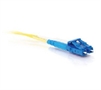 OR-810-LL7-006 Yellow-OS2-Fiber-Optic-Patch-Cord-Cable-LC-to-LC-2m-Diagonal View