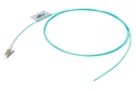 OR-852-0L9-009-55L Aqua-Pigtail de Fibra Optica OM4 LC Simplex 3m-Vista Diagonal
