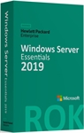 HPE Microsoft Windows Server 2019 Essentials - DVD en Físico, Licencia Base, 1-2 CPU, Compra Única, Procesador de 64 bits