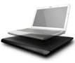 PA248U5-Black-Base Refrigerante para Laptop de 16 Pulgadas con Doble Ventilador Alimentado por USB-Vista Frontal