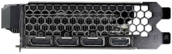 PALIT NVIDIA GEFORCE RTX 3060 STORMX ports