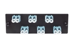 Panduit  - fap6waqdlcz - Panel adaptador de fibra LC Duplex OM4, 6 puertos (12 fibras), Opticom Modular Snap-In.