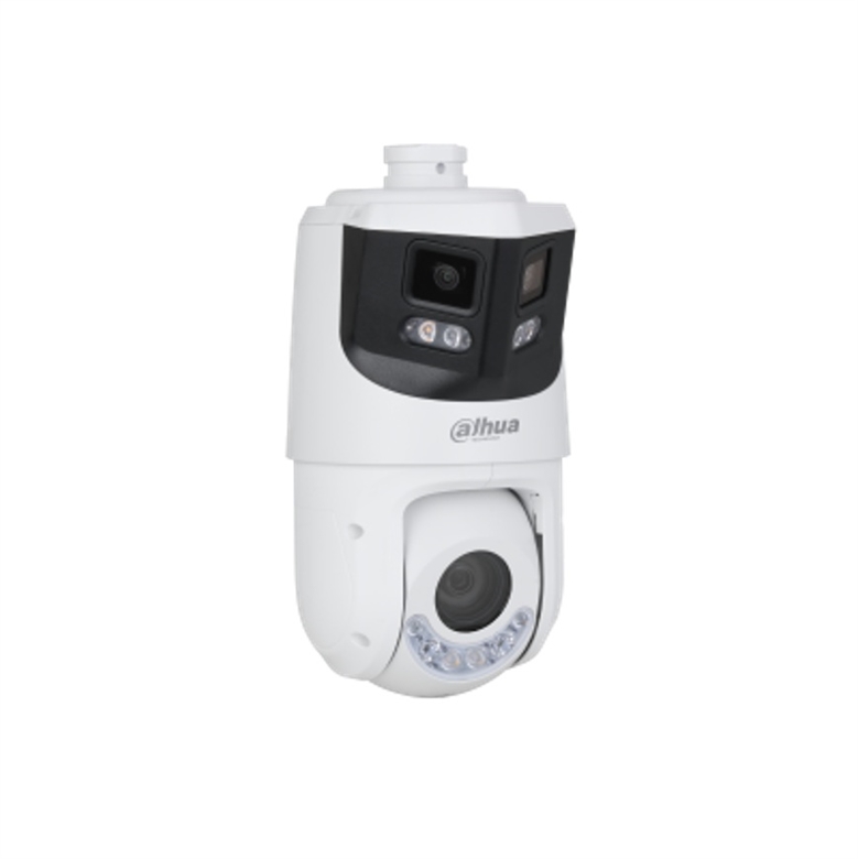 Panoramic and PTZ Hybrid Security Camera-Off Diagonal View