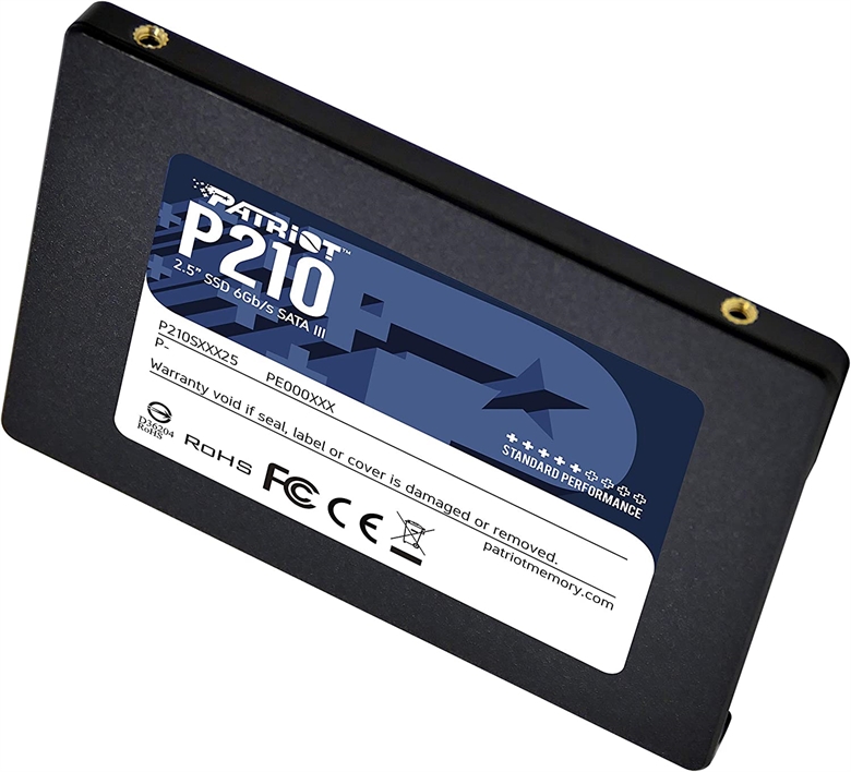 Patriot P210 - 2.5" Solid State Drives isometric upper view