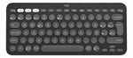 Logitech Pebble Keys 2 K380S - Compact Keyboard, Wireless, Bluetooth, Spanish, Graphite