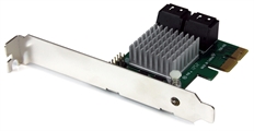 StarTech.com PEXSAT34RH - PCIe Adapter, x1 PCI Express to SATA Ports