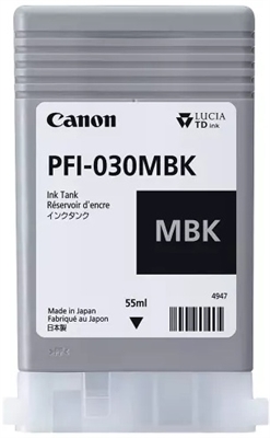 Canon-PFI030 Negro Mate