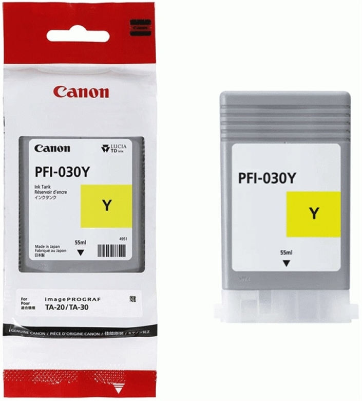 Canon-PFI030 Cartucho Amarillo