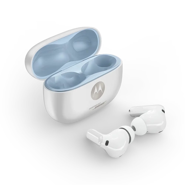 PG38C08068 Moto Buds 2 Plus Wireless Earbuds-lateral View
