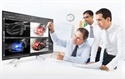 Philips BDM4350UC 4K Ultra HD 60Hz 43inch Monitor Angled People View