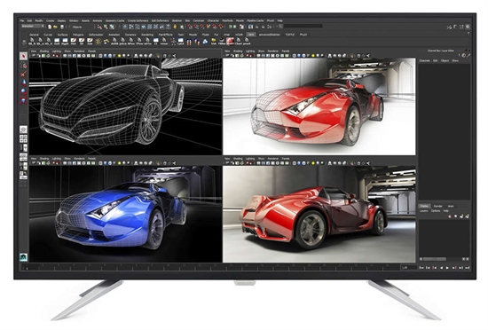 Philips BDM4350UC 4K Ultra HD 60Hz 43inch Monitor Front View