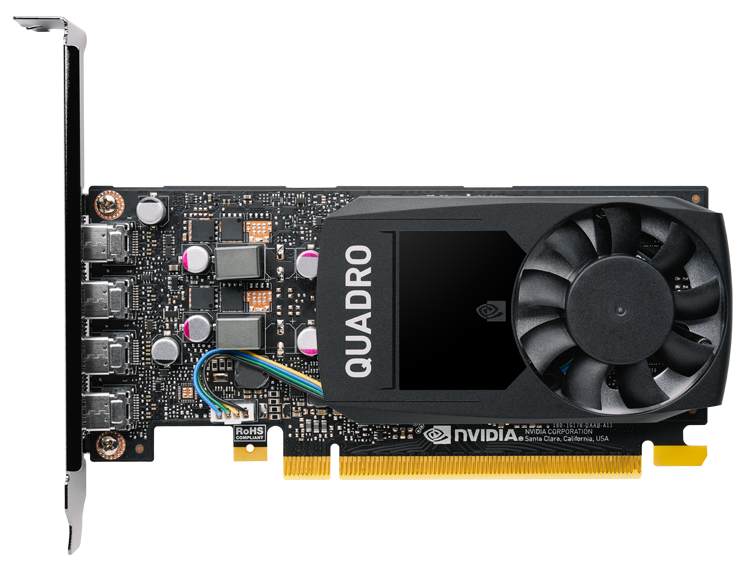 PNY NVIDIA Quadro P1000 en Panamá | Pana Compu