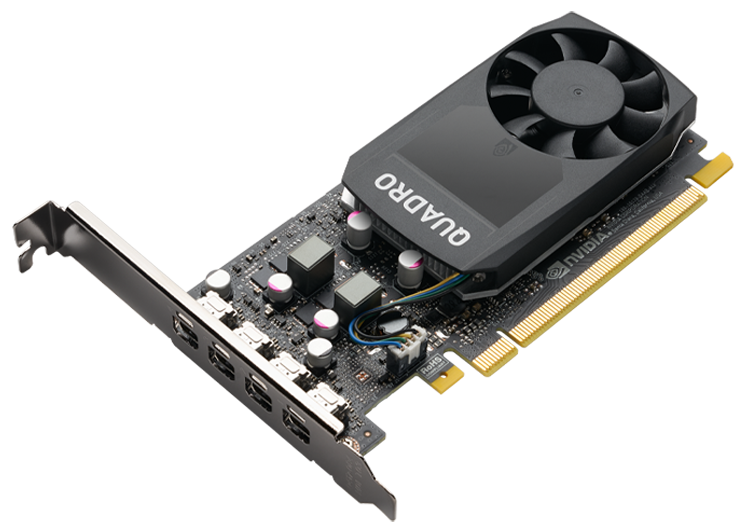 PNY NVIDIA Quadro P1000 en Panamá | Pana Compu