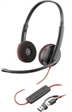 Poly Blackwire 3220 - Headset, Estéreo, Supraaurales, Cableado, USB-C, USB, 20Hz - 20kHz, Negro Poly Blackwire 3220 - Headset, Estéreo, Supraaurales, Cableado, USB-C, USB, 20Hz - 20kHz, Negro